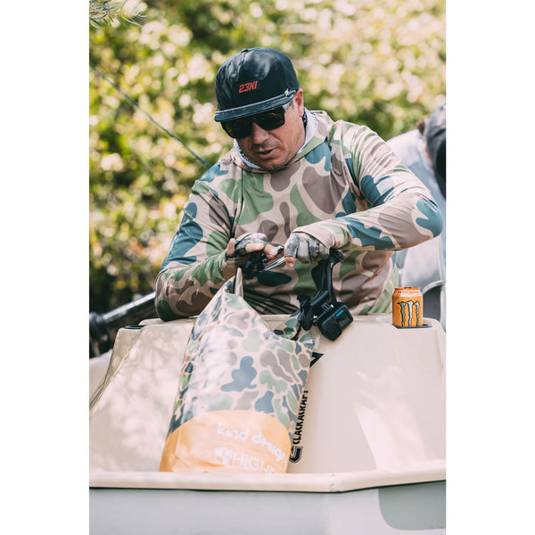 Fives Getting Shot KIND DESIGN x HIGH FIVES CAMO DRY BAG – Kind Design