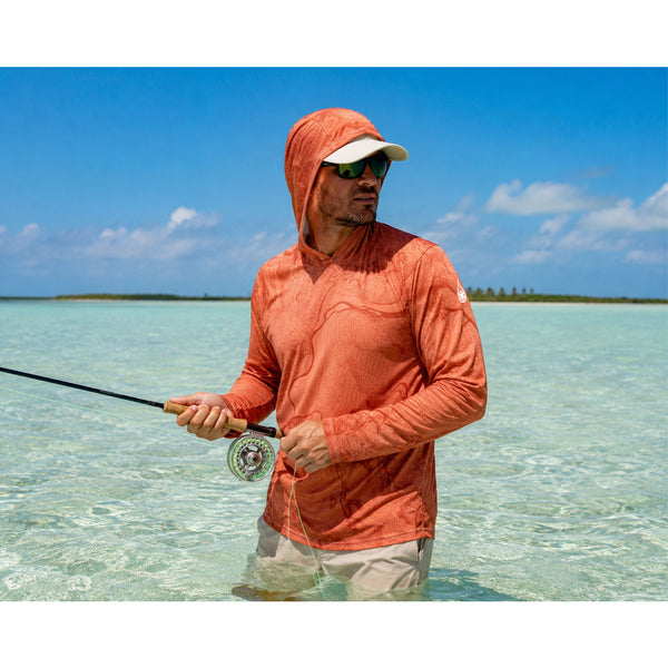 RIVER TOPO SUN HOODIE