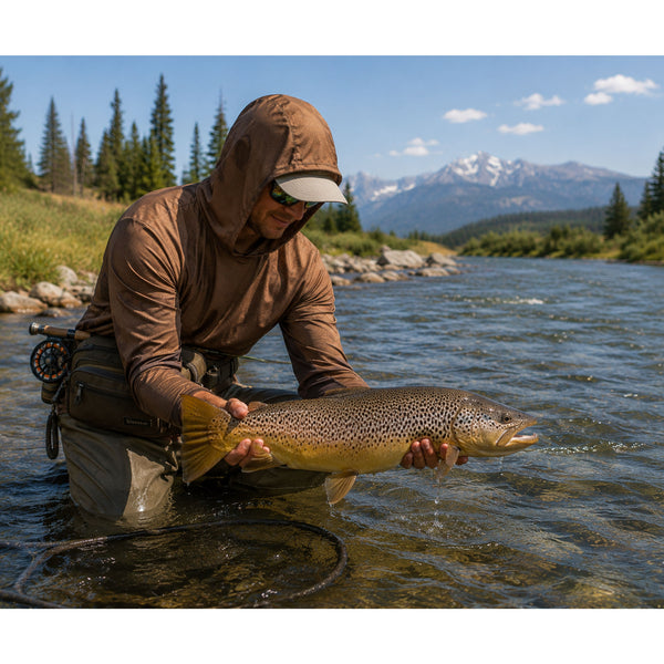 RIVER TOPO SUN HOODIE
