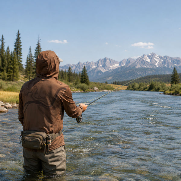 RIVER TOPO SUN HOODIE