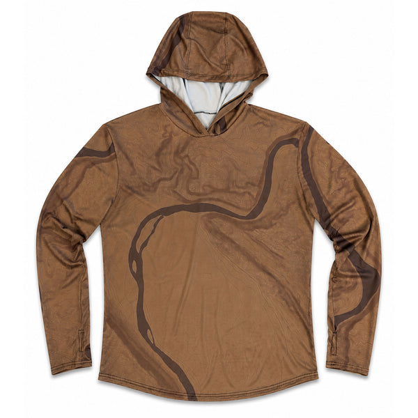 RIVER TOPO SUN HOODIE