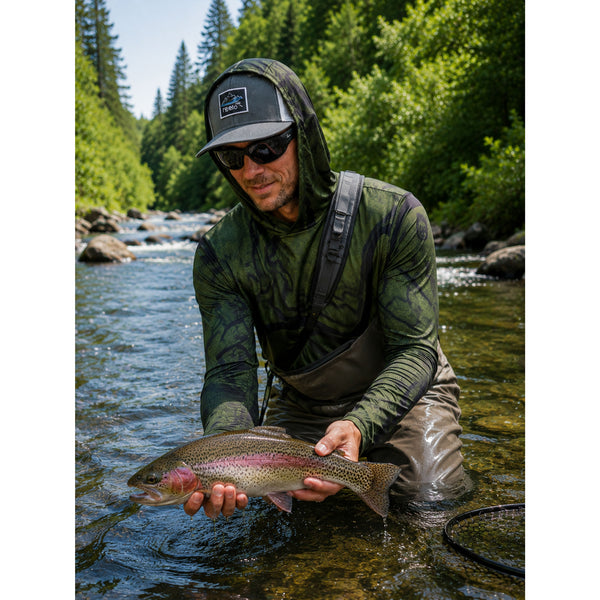 RIVER TOPO SUN HOODIE