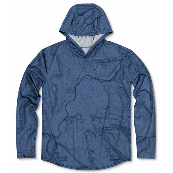 RIVER TOPO SUN HOODIE
