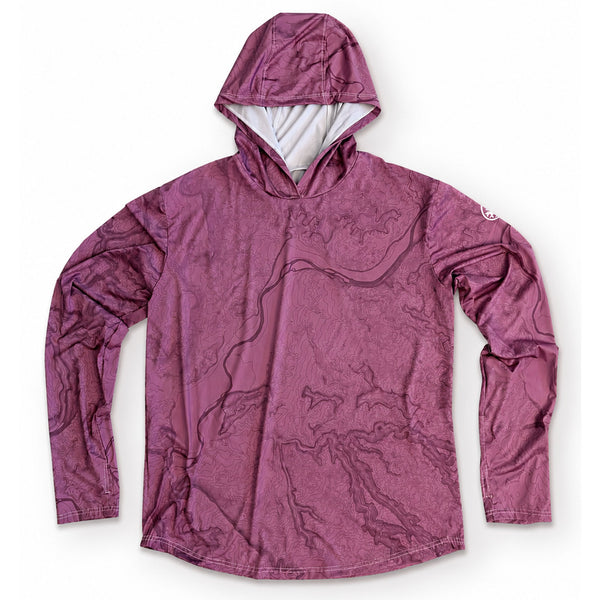 RIVER TOPO SUN HOODIE