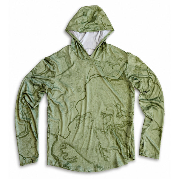 RIVER TOPO SUN HOODIE