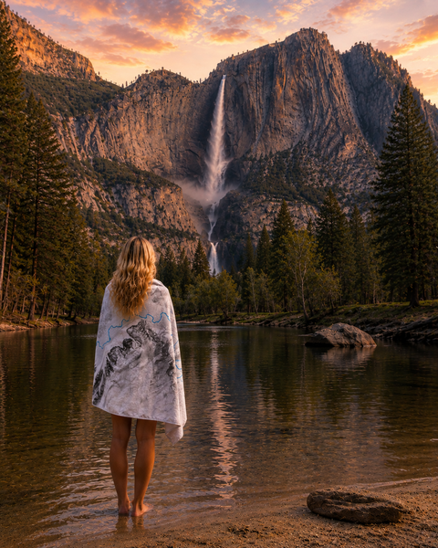 Yosemite Valley TopoTowel™