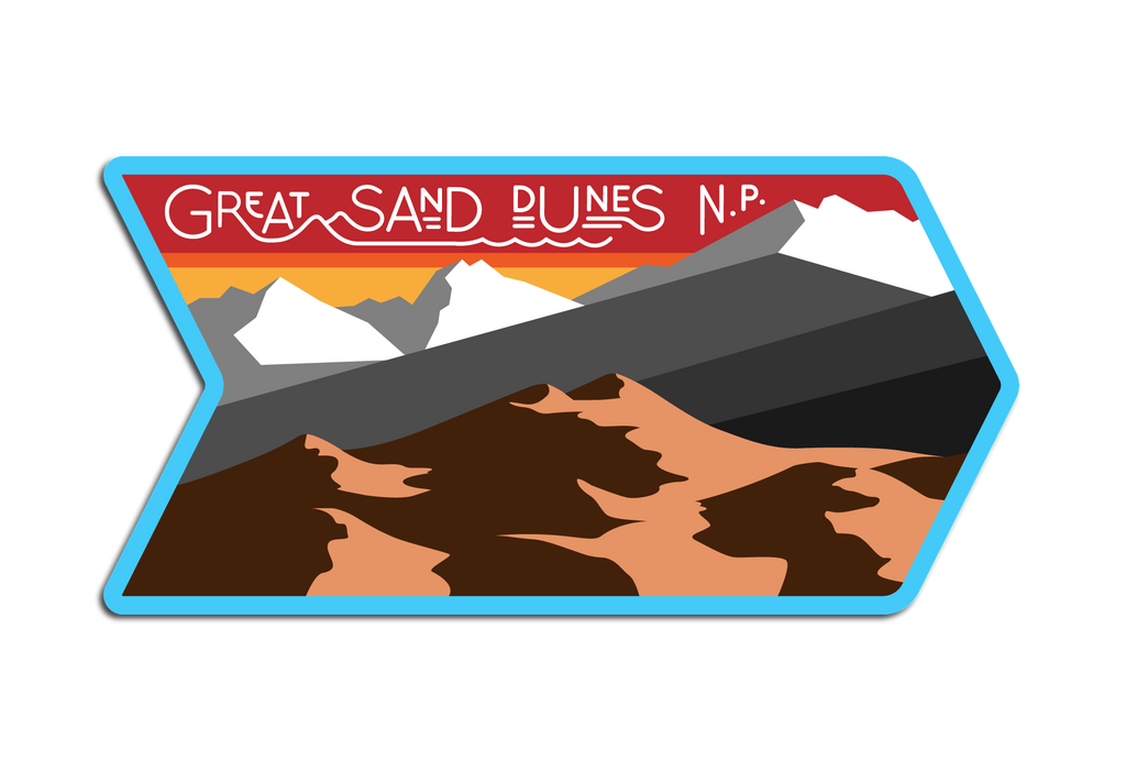 GREAT SAND DUNES N.P. DECAL
