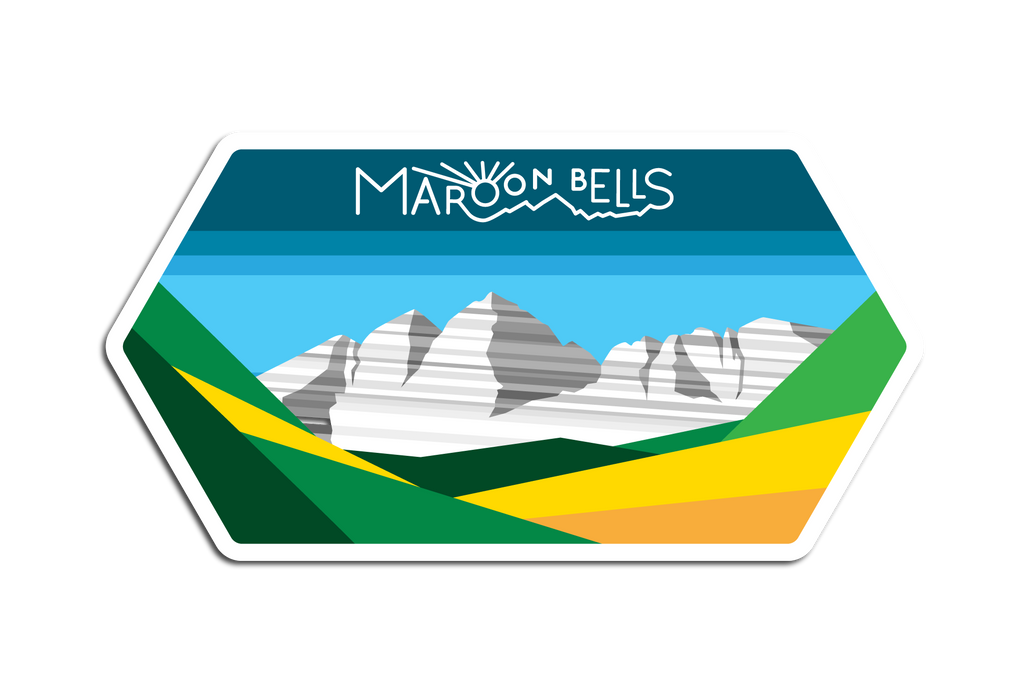 MAROON BELLS DECAL