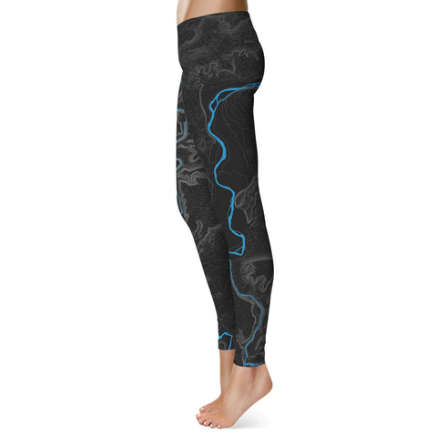 CUSTOM TOPO LEGGINGS