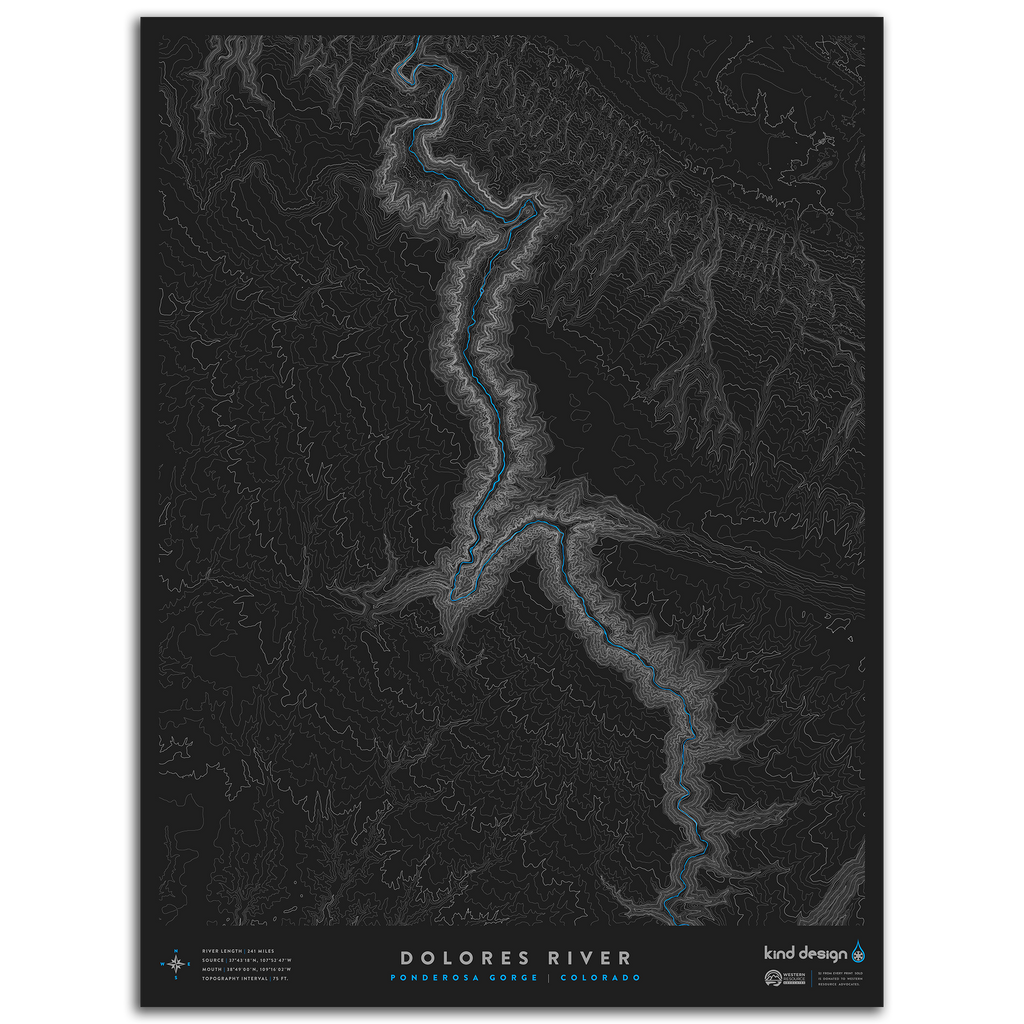 DOLORES RIVER / PONDEROSA GORGE, CO